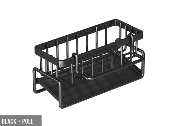 Multi-Functional Stainless Steel Sink Organiser with Drain Rack - Four Styles Available