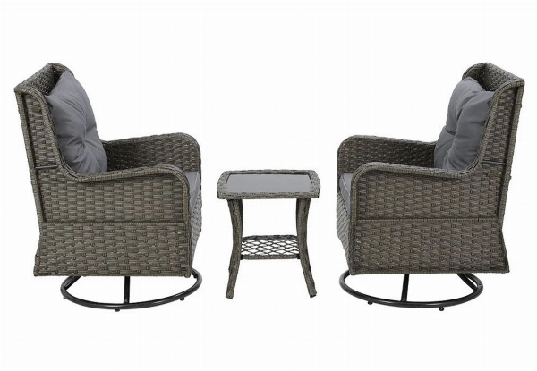 Relaxo Outdoor Swivel Set