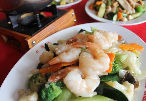 $50 Chinese Food Voucher for Two People - Options for up to Eight People