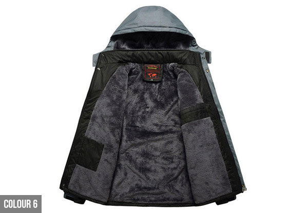Fleece Lined Weatherproof Jacket - Six Colours Available