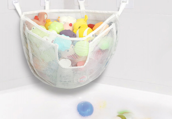 Mesh Bath Toy Organiser - Available in Two Colours & Option for Two-Piece