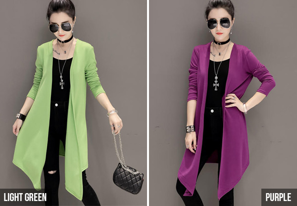 Waterfall Cardigan - 11 Colours Available