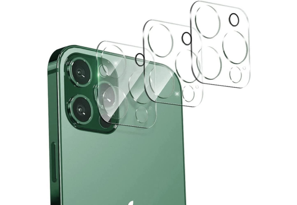 Tempered Glass Back Camera Lens Protector Compatible with iPhone 13 - Three Options Available