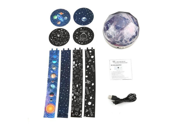 Magic Star & Planet Projector Lamp - Two Styles Available
