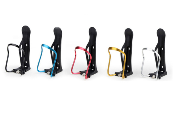 Adjustable Bicycle Water Bottle Holder - Five Colours Available & Option for Two