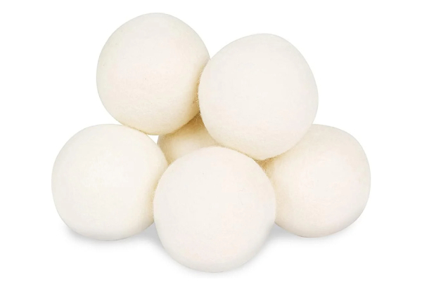 Six-Piece 7cm NZ Wool Dryer Balls