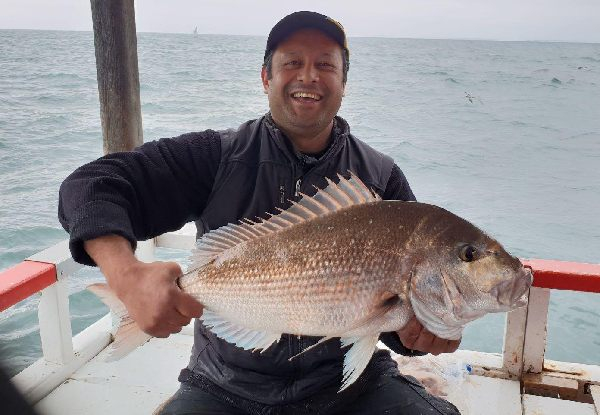 Full-Day Fishing Adventure on the Hauraki Gulf for One Person - Options for Two, or Four People - Valid Monday - Friday