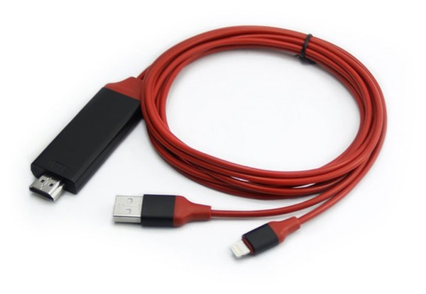 Lightning to HDMI 1080P Adaptor Cable - Options for Two & Two Colours Available with Free Delivery