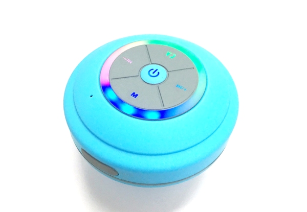 LED Bathroom Speaker - Five Colours Available