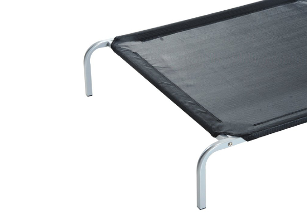 Steel-Framed Portable Elevated Pet Bed - Option for Two
