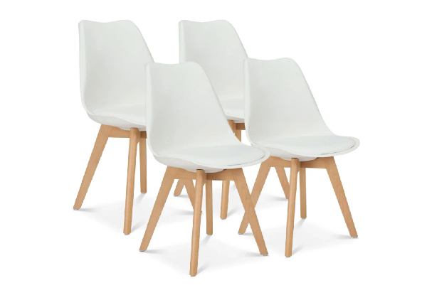 Four-Piece Dining Chair Set - Two Colours Available