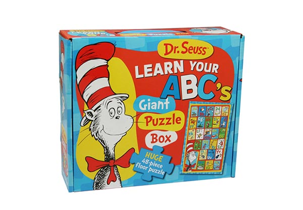 Dr. Seuss 'Learn Your ABC's' Giant Puzzle Box