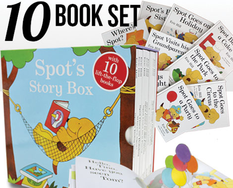 $49.99 for a Spot the Dog 10-Book Box Set (value $199.90)