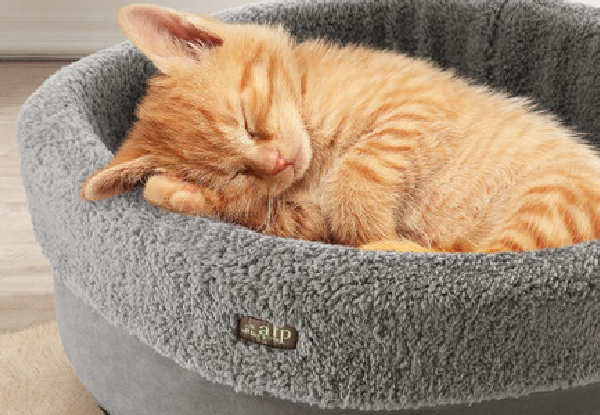 Washable Heated Pet Bed - Two Options Available