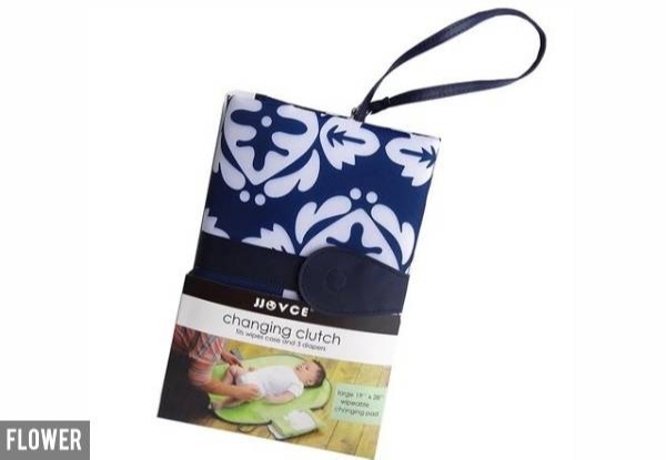 Baby Changing Mat Clutch Bag - Four Colours Available