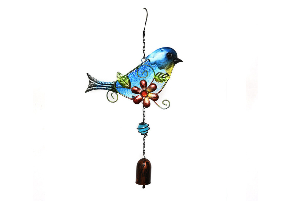 Glass Bird Bell - Two Colours Available