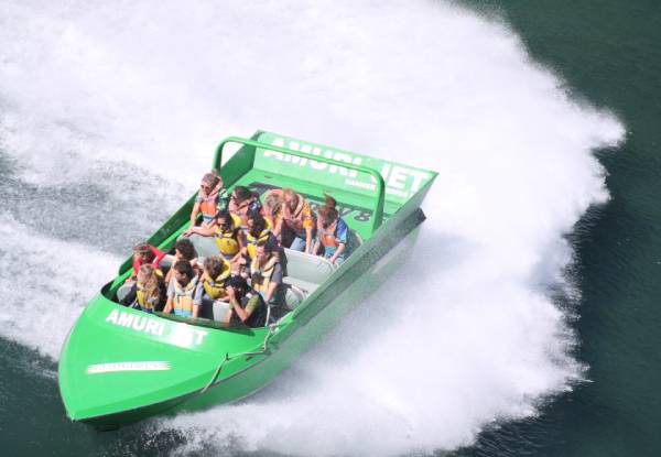 Jet Waiau Gorge Amuri Jet Ride Hanmer Springs for One Adult incl. Meal Voucher - Option for a Child Pass