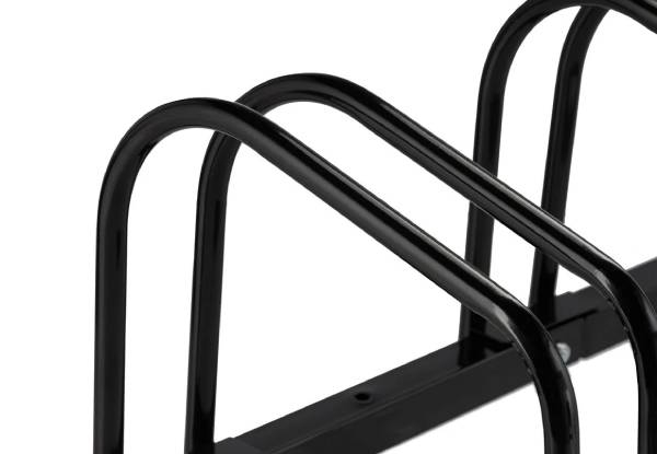 Four-Bike Floor Parking Rack