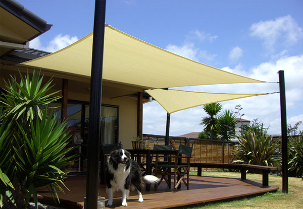 Ivory Sun Shade Sail - Two Sizes Available