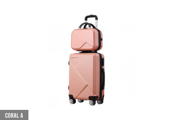 Two-Piece Carry-On Luggage Set - Five Colours Available