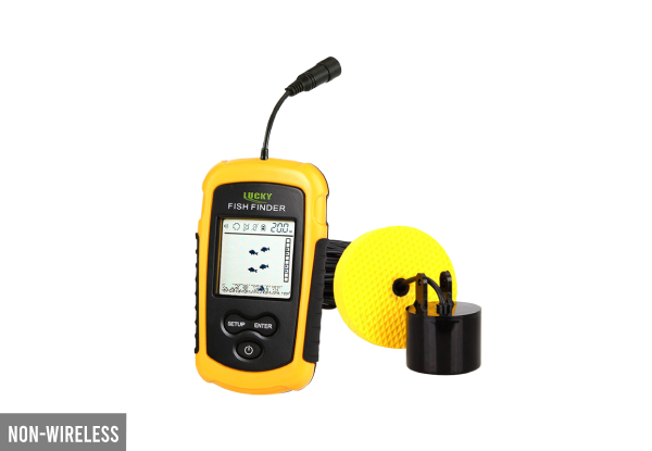 Fishfinder Sonar Sensor - Wireless Option Available