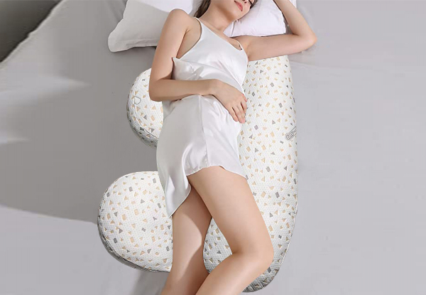 Maternity Side Sleeper Body Pillow - Available in Three Colours