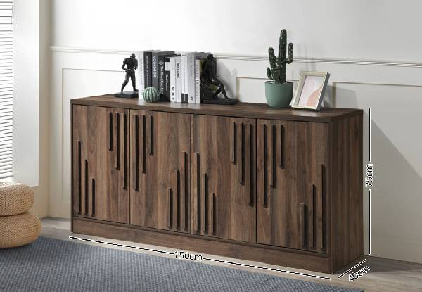 Four-Door Saffron Sideboard