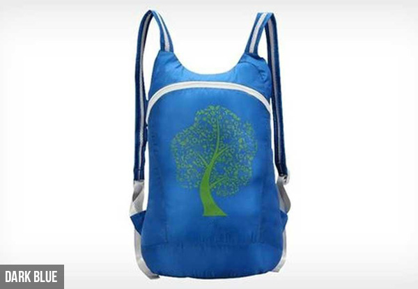 Foldable Water-Resistant Backpack - Seven Colours Available