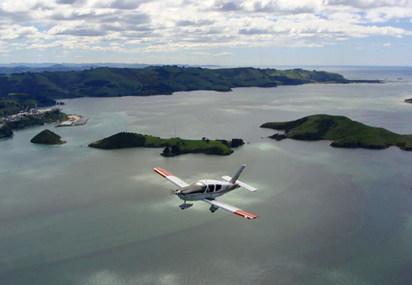 Hands on Flight Over Dunedin in a Cessna 152