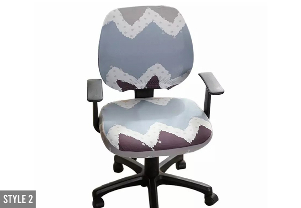 Stretchable Office Chair Slipcover Protector - Available in Four Styles