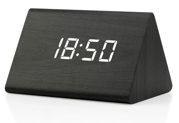 LED Alarm Clock - Three Colours Available with Free Metro Delivery