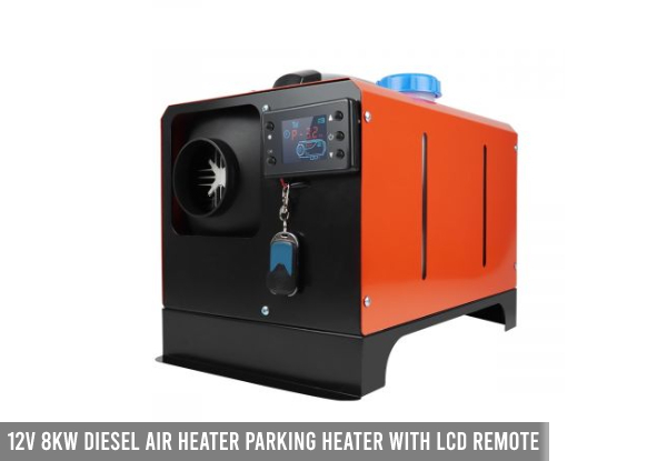 All-in-One LCD 12V 8KW Diesel Air Heater