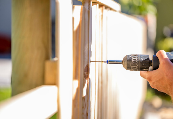 Four Man-Hours of Fence Building Services - Option for Six-Hours