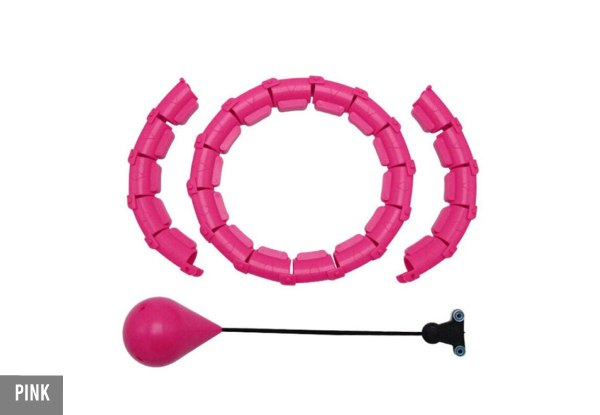 Adjustable Waist Exercise Hoop - Two Colours Available