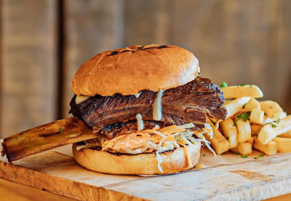 Any Two Burger Meals of Your Choice with Fries