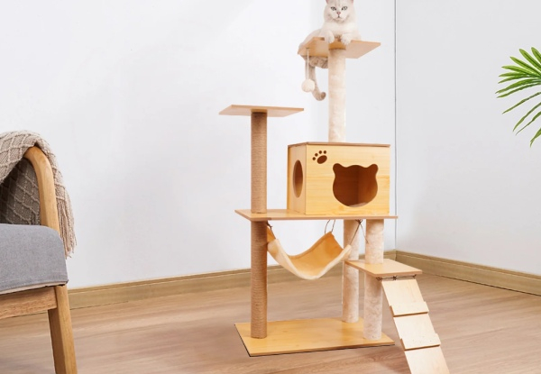 Wooden Cat Tree - Four Sizes Available