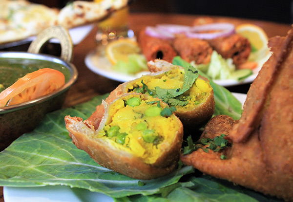 $40 Indian Cuisine Voucher for Two People - Options for up to Eight People