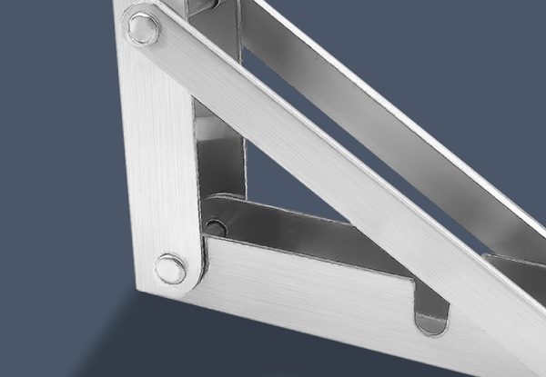 150kg Two-Piece Foldable Triangle Bracket - Five Sizes Available