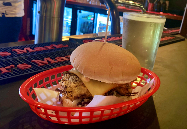 Two 'Heartbreaker' Nashville Chicken Gourmet Burgers with Two Cocktails, Beers or Wines for Two People - Options for Four or Six