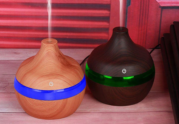 Aroma Essential Oil Electric Humidifier - Two Colours Available