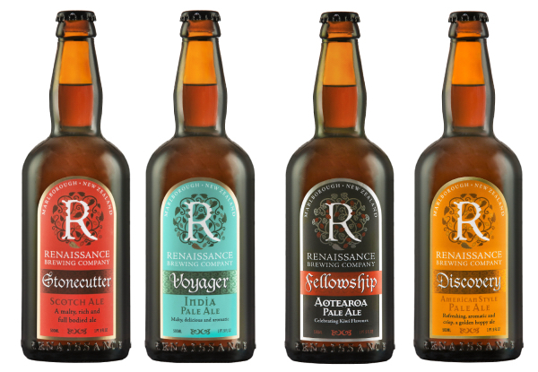 12 x 500ml Bottles of Renaissance Craft Beer