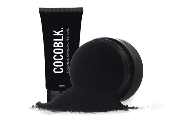 Cocoblk Charcoal Teeth Whitening & Blackhead Mask Two-Pack - Options for Four-Pack Available