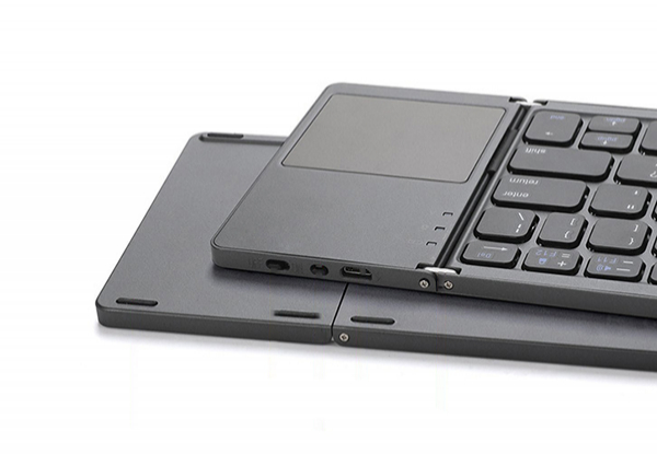 Mini Folding Bluetooth Wireless Keyboard - Two Colours Available