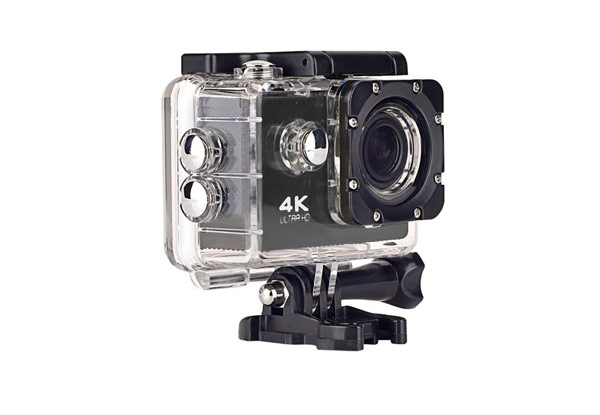 4K WiFi Action Camera With 170°Wide-Angle 2.0 LCD Screen