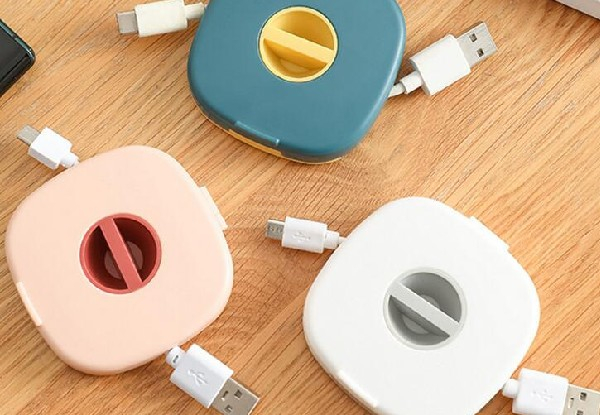 Data Cable Storage Box - Three Colours Available