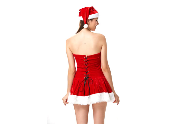 Santa Dress with Ribbon