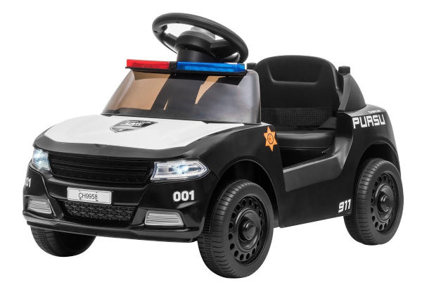 Kids Electric Ride-On Patrol Car