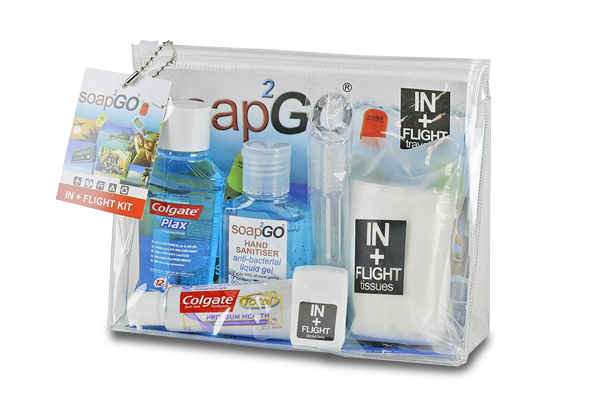 Soap2Go In-Flight Travel Kit with Free Delivery