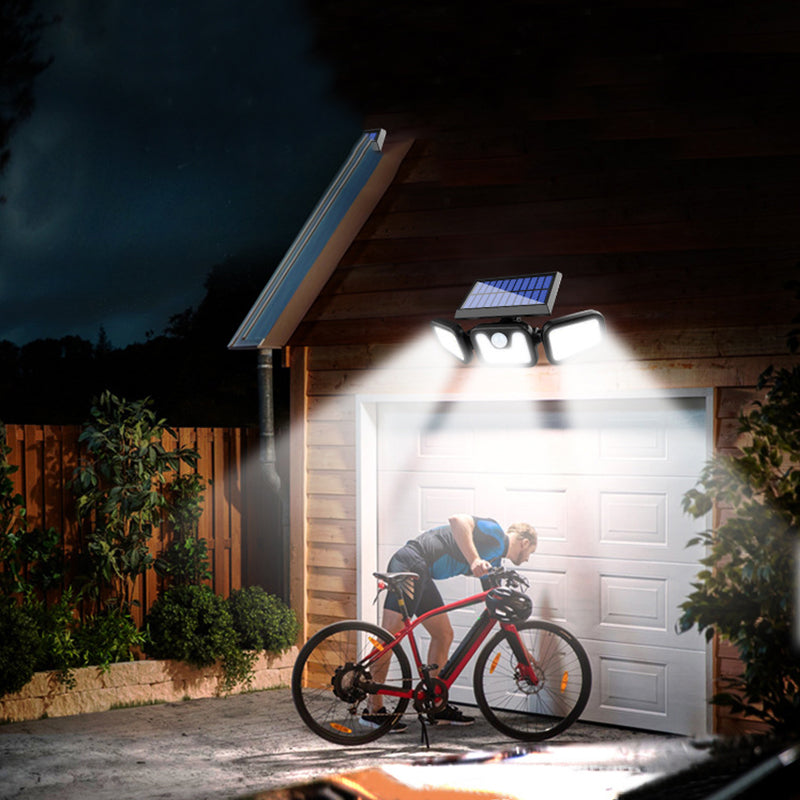 Outdoor Solar 74-LED Motion Sensor Lamp