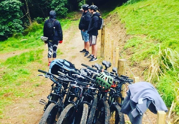Two-Hours of Mountain Bike for Two People incl. Two Bagels & Drinks - Options for up to Eight People & E-Bike Hire